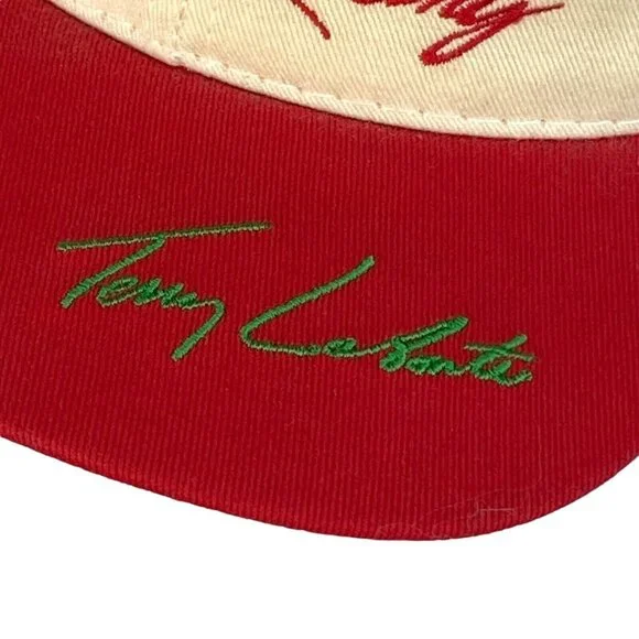 Vtg Snapback Hat w Pins 1996 Nascar Winston Cup Terry LaBonte Chase Kelloggs